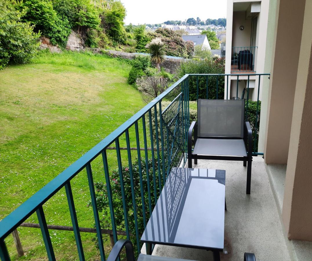 La Poterie - Appartement Avec Balcon Et Parking Prive Кемпер Экстерьер фото